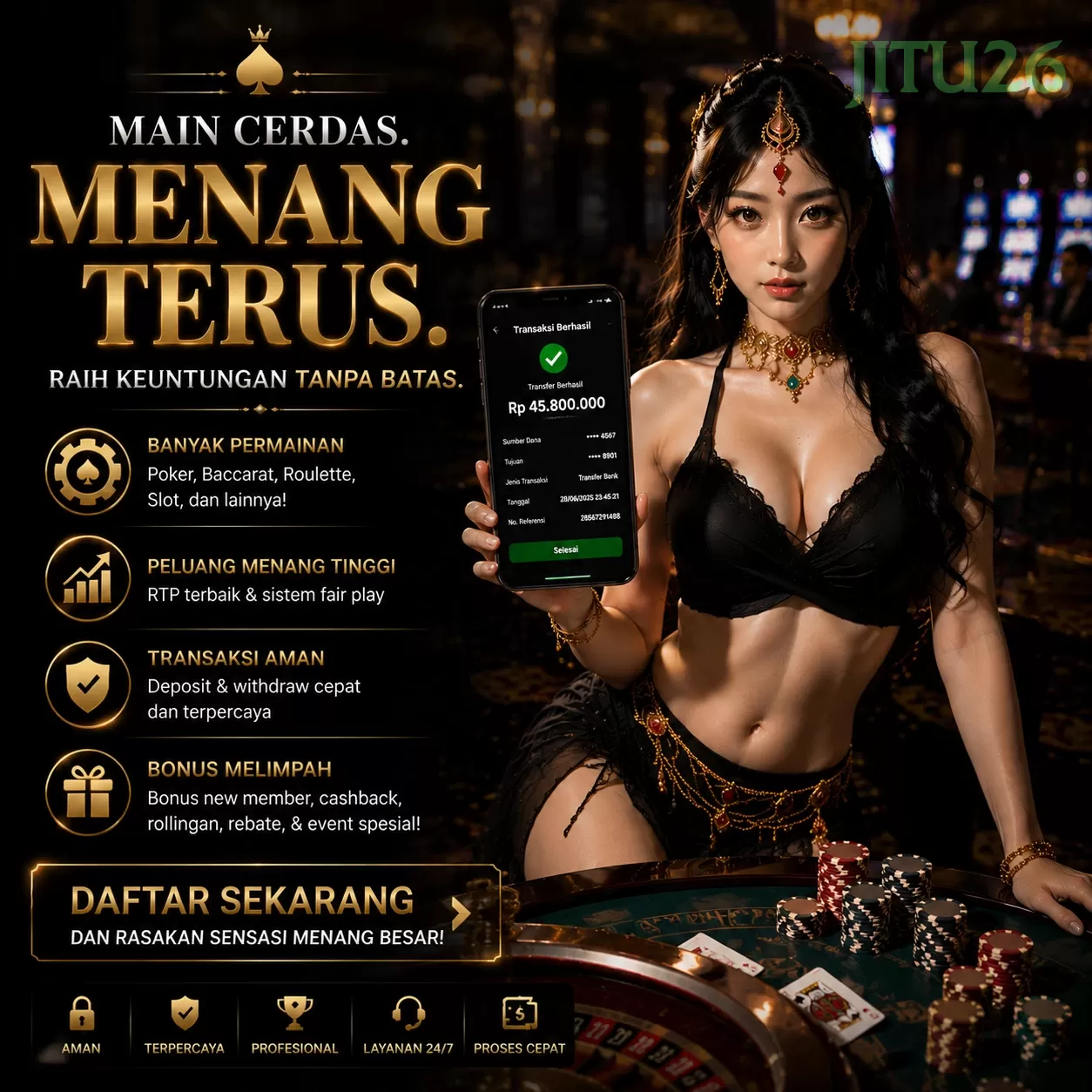 Main jitu26togel4dq Menang Jackpot Besar